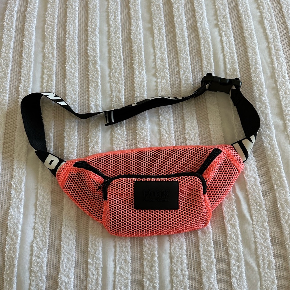 PINK Mesh Fanny Pack